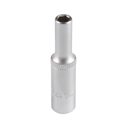 Головка торцевая глубокая шестигранная 1/4" 5 мм AFFIX AF00120005
