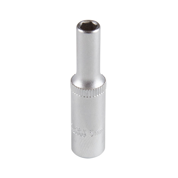 Головка торцевая глубокая шестигранная 1/4" 5 мм AFFIX AF00120005