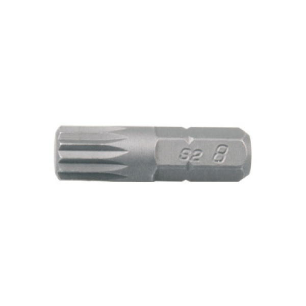 Вставка (бита) торцевая 1/4" SPLINE, М4, L = 25 мм KING TONY 102504M