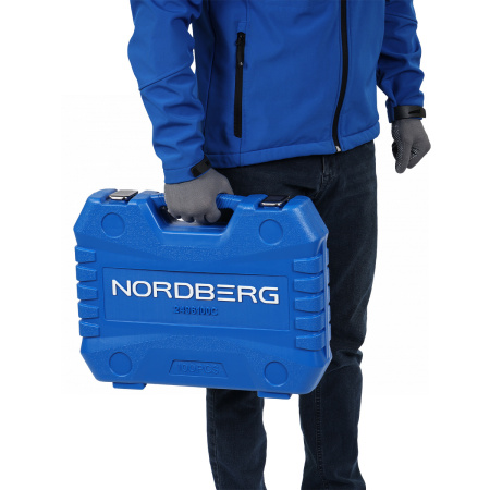 Набор инструментов NORDBERG 2496100C, 100 предметов