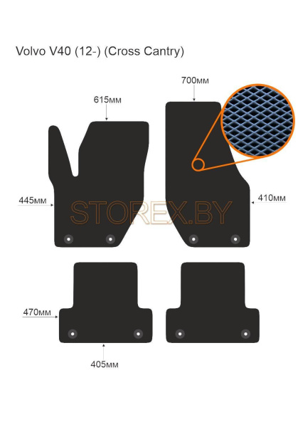 Volvo V40 (12-) (Cross Cantry) copy