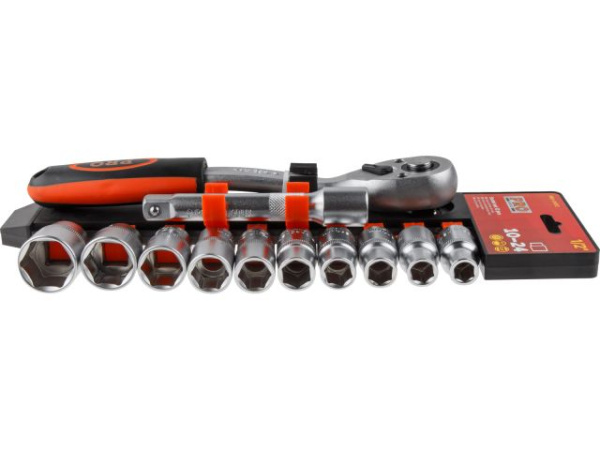 Набор головок 1/2" 10-24мм 12предм. PRO STARTUL (PRO-41412)