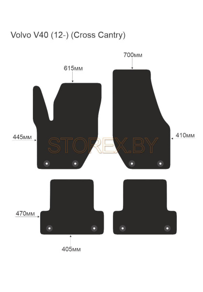 Volvo V40 (12-) (Cross Cantry) copy