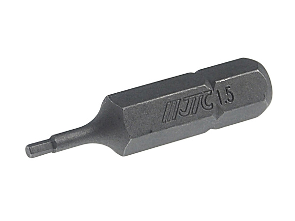 Бита HEX 6-ти гранная JTC-11530015 (H1,5х30 мм, 1/4" DR)