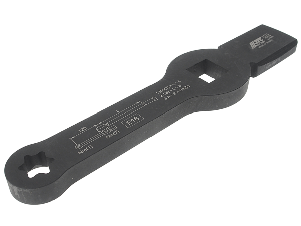Ключ для тормозных суппортов грузовых автомобилей JTC-5595-E18 (3/4", TORX E18)
