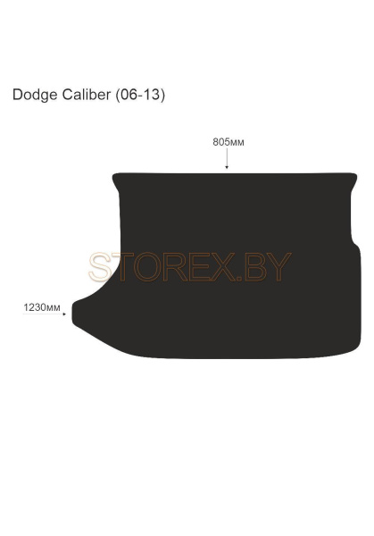 Dodge Caliber (06-13) Багажник copy