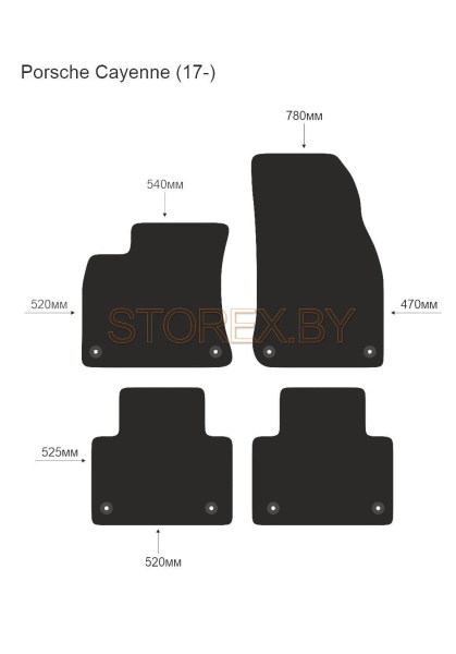 Porsche Cayenne (17-) copy