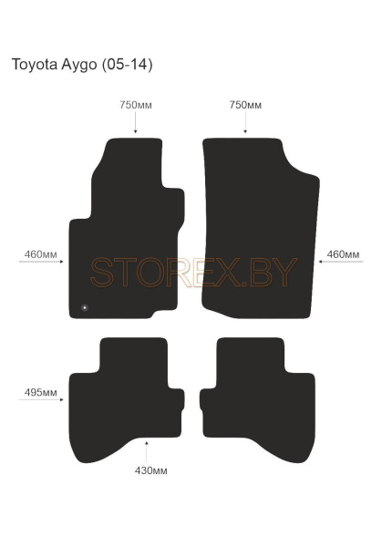 Toyota Aygo (05-14) copy