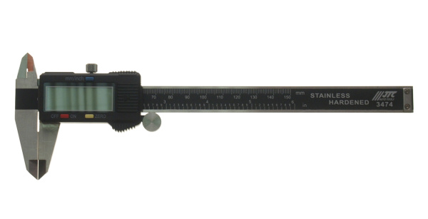 Штангенциркуль цифровой JTC-3474 (150 мм, 0,01 мм)
