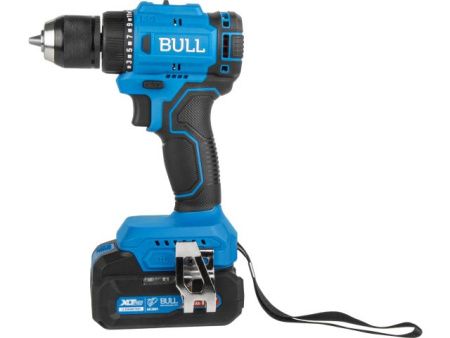 Аккум. дрель-шуруповерт BULL SR 1803 в чем. XLTpro БЕСЩЕТ., 2x2 А*ч, 18 В, 45 Н*м, БЗП 10 мм