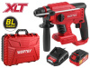 Аккум. перфоратор WORTEX CRH 1820-2 в чем. ALL1 XLT SET БЕСЩЕТ., 18 В, 2.2 Дж, 20 мм, 1х4 А*ч