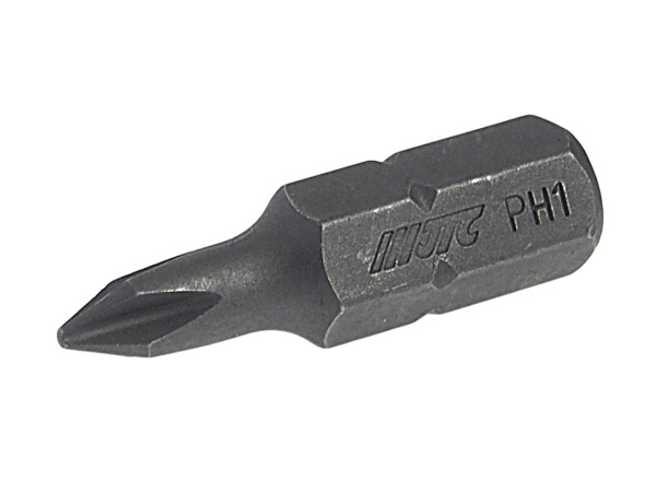 Бита крестовая JTC-1213001 (PH1х30 мм, 5/16" DR, S2)