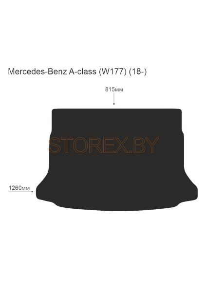 Mercedes-Benz A-class (W177) (18-) Багажник copy