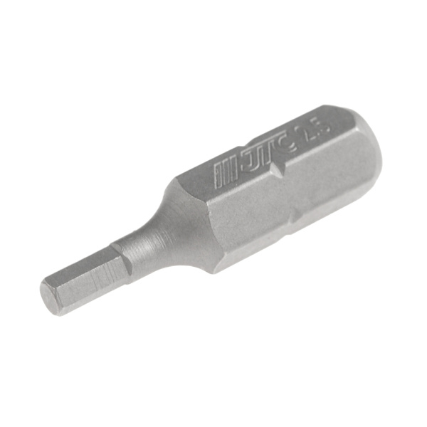 Бита HEX 6-ти гранная JTC-11525025 (H2,5х25 мм, 1/4" DR, S2)