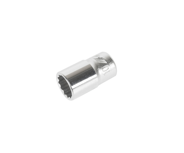 Головка торцевая 12-ти гранная JTC-22610 (1/4", 10 мм, L=25 мм)