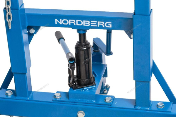 Тележка гидравлическая NORDBERG N31007 для снятия/установки колёс (г/п 680 кг)