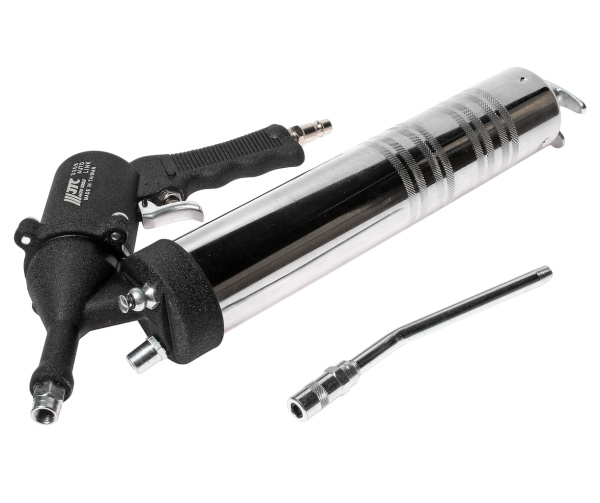 Шприц плунжерный пневматический импульсный JTC-3306 (400 мл, 30-150 PSI, 2-10 атм., расход воздуха 6 атм.)