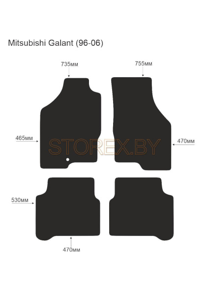 Mitsubishi Galant (96-06) copy
