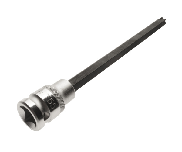 Бита-головка длинная JTC-45555200 (1/2", TORX, T55х200 мм)