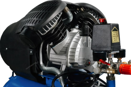 NORDBERG Компрессор NCE50/410V поршневой V-образный 220В, ресивер 50л, 410л/мин ECO